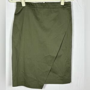 Banana Republic Skirt Pencil Olive Green size 2